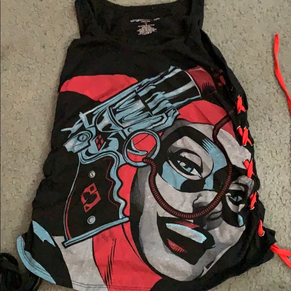 Hot topic Harley Quinn tank top. Small.